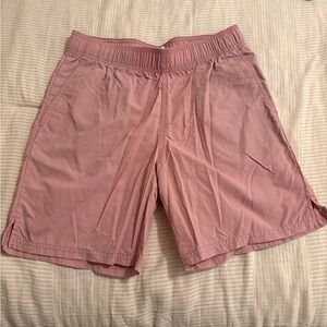 Pink Casual Shorts